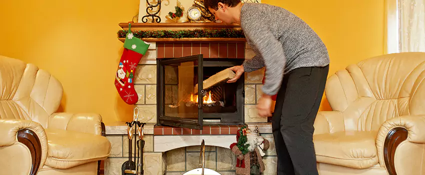 Gas to Wood-Burning Fireplace Conversion Services in Bellwood, Illinois