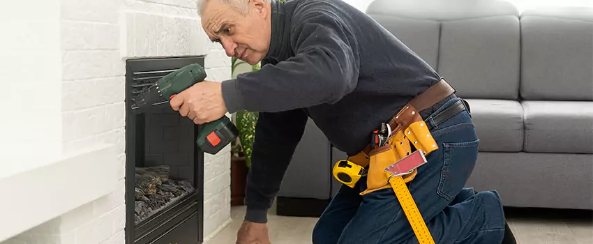 New Indoor Fireplace Installation in Bellwood, Illinois