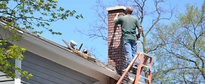 Vinyl and PVC Chimney Flashing Installation in Bellwood, IL